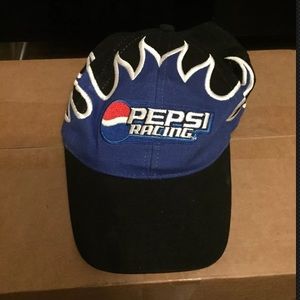 Pepsi Flames Racing Hat Jeff Gordon Velcro